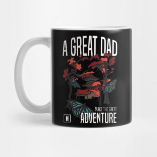 a great dad make great adventure recolor 05 Mug